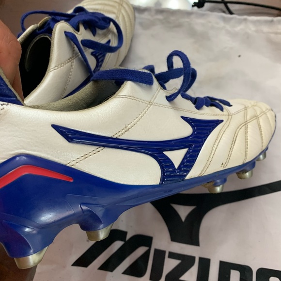 Mizuno football boots KG leather hand made boots - Picture 2 of 6